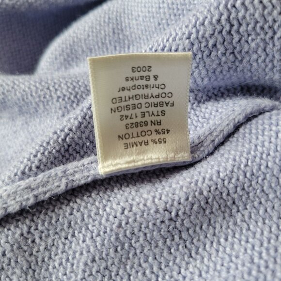 Vintage Christopher Banks Knit Embroidered Dragonfly Short Sleeve Sweater Top - Picture 3 of 8